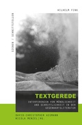 Cover: Textgerede - Brill Deutschland