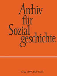 Abbildung von: Archiv für Sozialgeschichte, Band 58 (2018) - Dietz