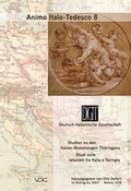 Cover: Animo Italo-Tedesco / Animo Italo-Tedesco 8 - VDG Weimar - Verlag und Datenbank f&uuml;r Geisteswissenschaften
