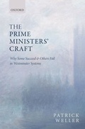 Cover: The Prime Ministers' Craft - OUP eBook