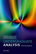 Cover: Undergraduate Analysis - OUP eBook