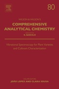 Cover: Vibrational Spectroscopy for Plant Varieties and Cultivars Characterization - Elsevier