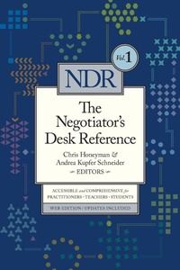 Abbildung von: The Negotiator's Desk Reference - Dri Press