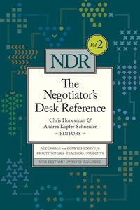 Abbildung von: The Negotiator's Desk Reference - Dri Press