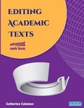 Cover: Editing Academic Texts - Coleman's Classroom