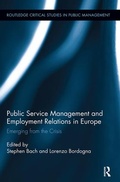 Cover: Public Service Management and Employment Relations in Europe - Routledge