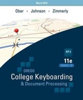 Cover: Ober: Kit 2: (Lessons 61-120) W/ Word 2013 Manual - McGraw-Hill Education