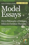 Cover: Model Essays for OCR GCE Religious Studies: H573 Philosophy of Religion, Ethics & Christian Thought - Independently Published