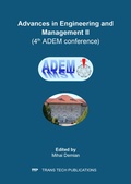 Cover: Advanced Engineering Forum Vol. 27 - Trans Tech Publications Ltd