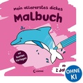 Cover: Mein allererstes dickes Malbuch (Delfin) - Loewe