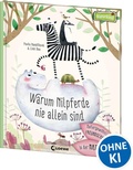 Cover: Warum Nilpferde nie allein sind: Au&szlig;ergew&ouml;hnliche Freundschaften in der Natur - Loewe