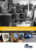 Cover: An Appraisal of Monitoring Methods (with a Focus on Used Oil Analysis), for Assessing the Mechanical Health of Plant & Equipment - Design and Print Services, Loughborough University