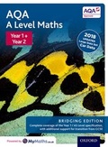 Cover: AQA A Level Maths: Year 1 and 2: Bridging Edition - Oxford University Press