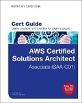 Cover: AWS Certified Solutions Architect - Associate (SAA-CO1) Cert Guide - Pearson It Certification