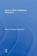 Cover: How to Write Qualitative Research - Routledge