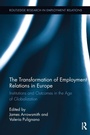 Cover: The Transformation of Employment Relations in Europe - Routledge