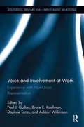 Cover: Voice and Involvement at Work - Routledge