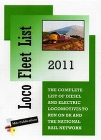 Enlarge image Cover: Loco Fleet List 2011 - Milz Publications