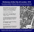 Cover: Dictionary of (the City Of) London, 1910 - Motco Enterprises Ltd