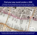 Cover: Find Your Way Round London C. 1830 - Motco Enterprises Ltd