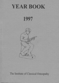 Abbildung von: Institute of Classical Osteopathy Year Book 1997 - Institute of Classical Osteopathy