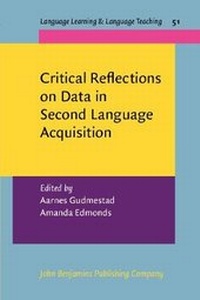 Enlarge image Cover: Critical Reflections on Data in Second Language Acquisition - John Benjamins Publishing Co