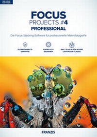 Abbildung von: Focus projects 4 professional (Win & Mac) - FRANZIS GmbH