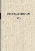Cover: Wolfram-Studien XXV - Erich Schmidt Verlag