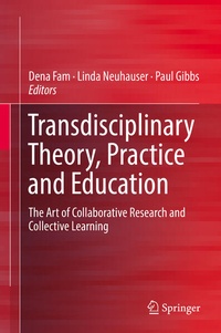 Enlarge image Cover: Transdisciplinary Theory, Practice and Education - Springer