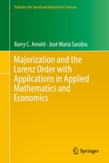 Cover: Majorization and the Lorenz Order with Applications in Applied Mathematics and Economics - Springer