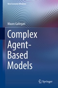 Cover: Complex Agent-Based Models - Springer