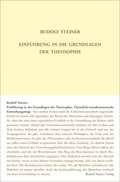 Cover: Einf&uuml;hrung in die Grundlagen der Theosophie - Rudolf Steiner Verlag