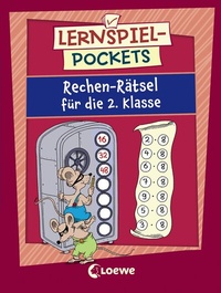 Abbildung von: Lernspiel-Pockets - Rechen-Rätsel für die 2. Klasse - Loewe