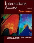 Cover: Interactions Access - Grammar - McGraw Hill Higher Education
