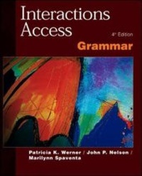 Enlarge image Cover: Interactions Access - Grammar - McGraw Hill Higher Education