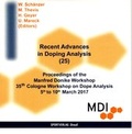 Cover: Recent Advances in Doping Analysis (25) - CD-Rom - Sportverlag Strau&szlig;