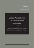 Cover: Civil Procedure, A Modern Approach - West Academic Press