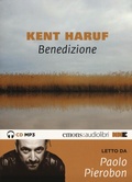 Cover: Benedizione. Trilogia della pianura letto da Paolo Pierobon. Audiolibro. CD Audio formato MP3. Con mappa. Audiolibro. CD Audio formato MP3 - NN Editore