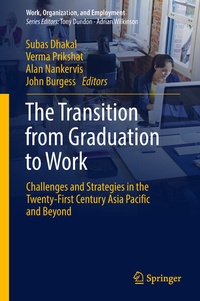 Enlarge image Cover: The Transition from Graduation to Work - Springer