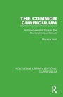 Cover: The Common Curriculum - Routledge