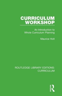 Enlarge image Cover: Curriculum Workshop - Routledge