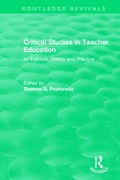 Cover: Critical Studies in Teacher Education - Routledge