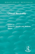 Cover: Liberal Neutrality - Routledge