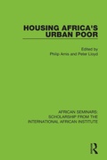 Cover: Housing Africa's Urban Poor - Routledge