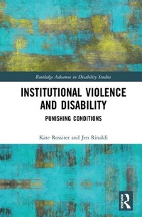 Enlarge image Cover: Institutional Violence and Disability - Routledge