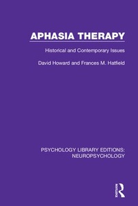 Abbildung von: Aphasia Therapy - Routledge