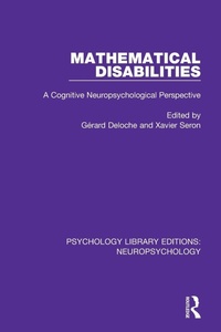 Enlarge image Cover: Mathematical Disabilities - Routledge