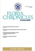 Cover: Florya Chronicles of Political Economy Oct 2016 - Istanbul Aydin University International