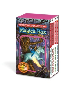 Enlarge image Cover: Choose Your Own Adventure 4-Book Boxed Set Magick Box (The Magic of the Unicorn, The Throne of Zeus, The Trumpet of Terror, Forecast from Stonehenge) - Chooseco LLC