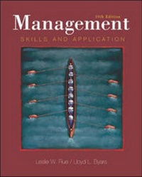 Enlarge image Cover: Management: Skills and Application with Powerweb - McGraw-Hill Education (ISE Editions)